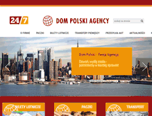 Tablet Screenshot of dompolski.us